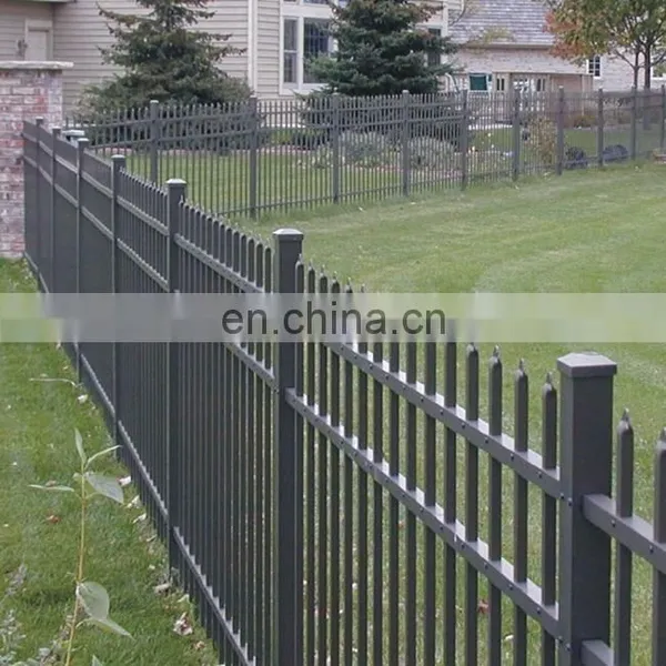 Manufacturer High Quality Cheap Zinc Gates and Steel Fence Design China Garden Fence Metal Trellis & Gates Rodent Proof photo-2