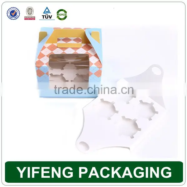 Customized Design Eco-Friendly Wholesale Recycled Paper Cup Cake Box photo-5