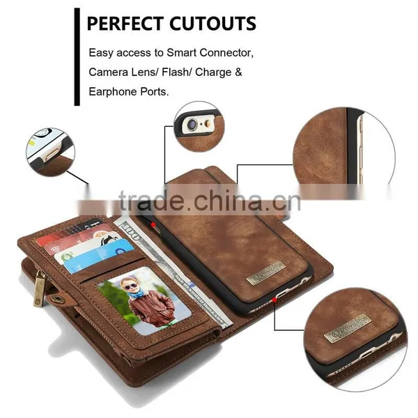 Magnetic Side Flip Book Cell Phone Wallet For Iphone 6s 4.7inch photo-3