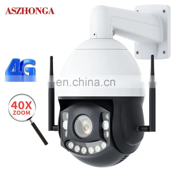 5MP 40X PTZ Zoom Pan Tilt Rotation HD IP 360 6 Inch Camera Outdoor Speed Dome 4G SIM Card PTZ Camera Wireless photo-2