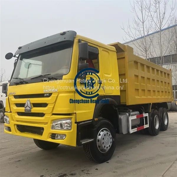 Second Hand Sinotruk Howo 99%New Dump Truck 6x4 375hp 371HP Dumper photo-2
