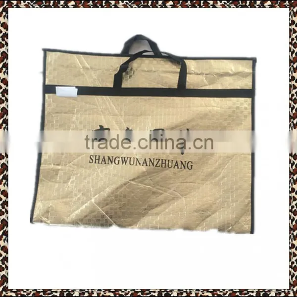 2016 Fashion PVC Cover Handle Suit Bag