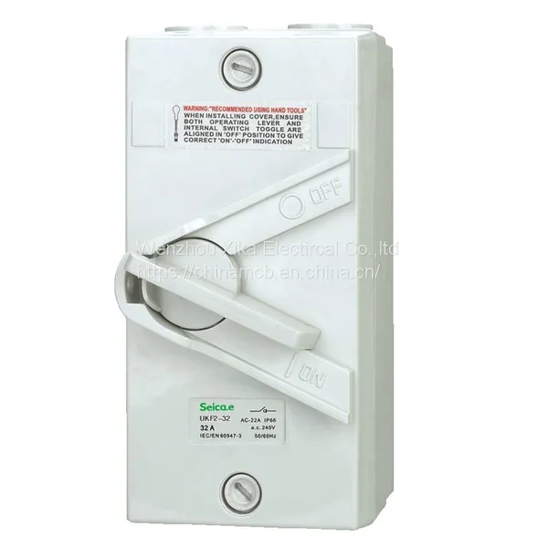 SEICAE Weather Protected Isolating Switch SUKF1