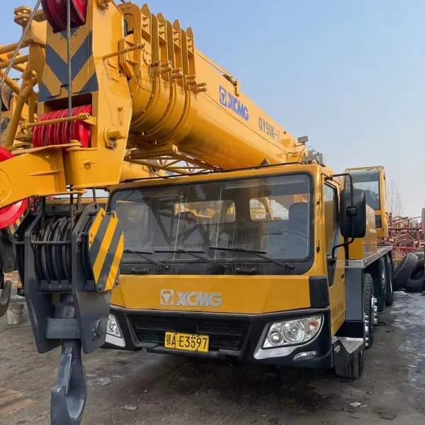 Cheap Price of Used QY50K QY50K QY50K-II 50ton Mobile Hydraulic Type Truck Crane photo-2