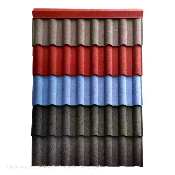 Stone Coated Roof Tile Corrugated Aluminum Roof Stone Coated Aluminum Roof Tile photo-5