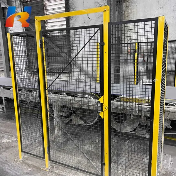 Reliable Workshop Isolation Netting With Metal Fence Design photo-2