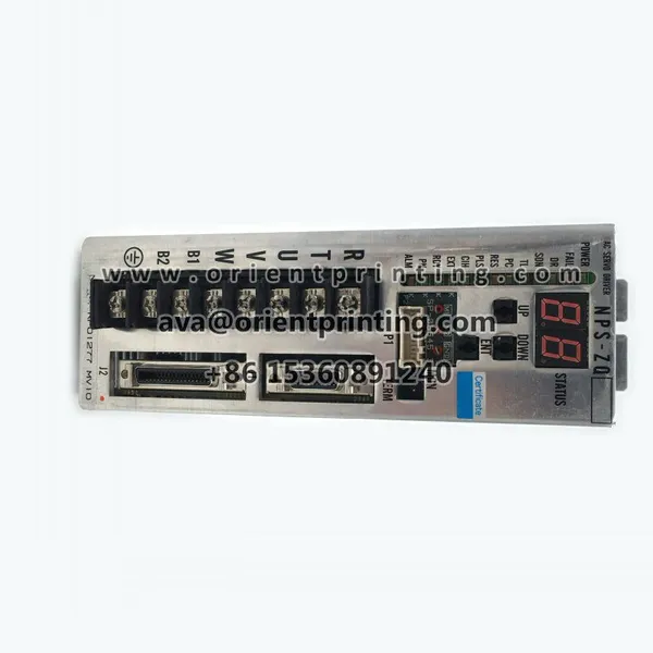 Моторный приводной модуль NCR-DBA1A2B-401 5GH-2801-580 LS40 Сервопривод для запчастей офсетных машин Komori