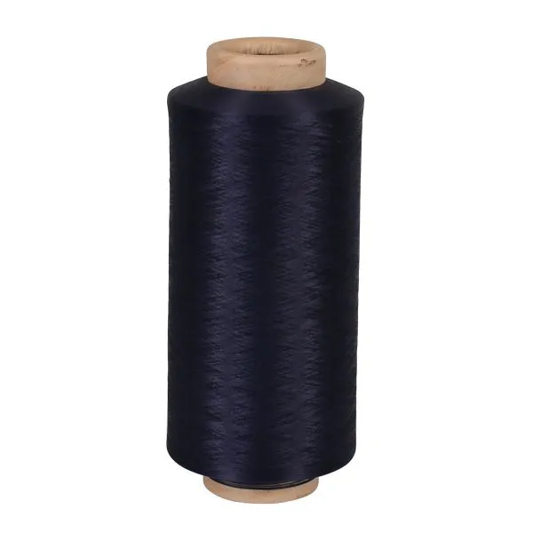 Dope Dyed DDB Polyester Filament Yarn DTY 150D 300D NIM HIM Black Yarn