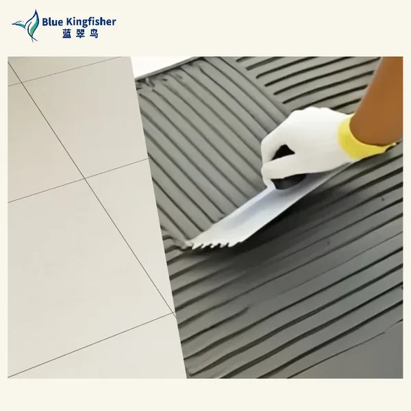 China Blue Kingfisher Factory Made Ceramic Tile Adhesive With High Strength and Strong Adhesion photo-3