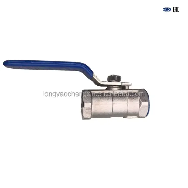 Durable ANSI API 2 Piece Food Grade Stainless Steel 304 316 Ball Valve 1000 WOG Soft Seal Internal Thread Manual Ball Valve photo-2