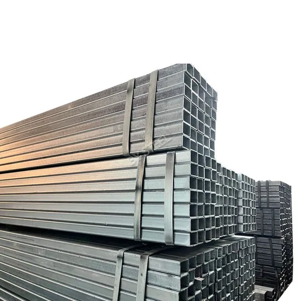 Custom Welded Galvanized Steel Rectangular Tube for Industrial Use