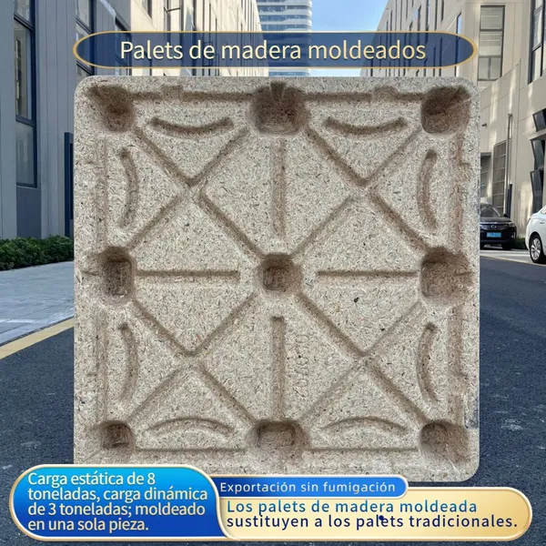 Standard / Non-Standard Molded Wood Pallets Static Load: 3 Tons Exempt From Export Quarantine photo-4