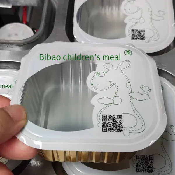 Fully Automatic Box Sealing and Packaging Machine for Children's Dumplings, Film Sealing Machine for Boxed Dumplings photo-4