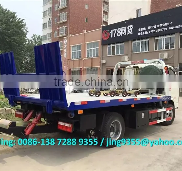 2016 New Euro IV Mini China Tow Truck, 4200*2300 mm Platform Tow Trucks Sale in Chile photo-5