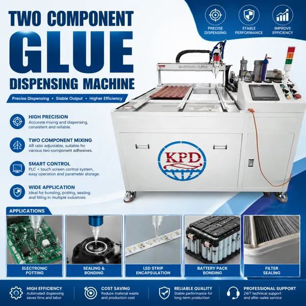 Electronic Component Silicone Potting Machine Automatic Electronics Encapsulation Machine LED Module Silicone Potting Machine photo-3