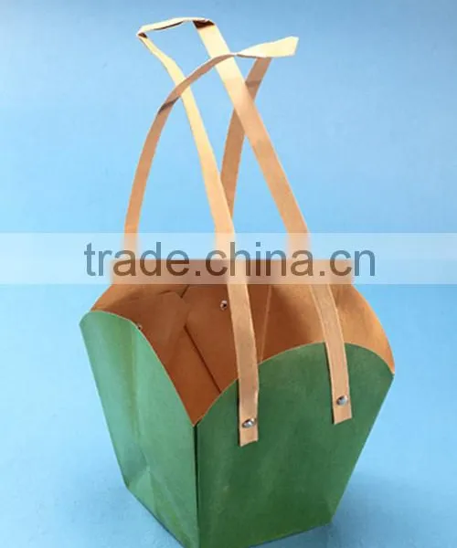 Kraft Paper Bag Paper Waterproof Bag for Flower Packaging photo-3
