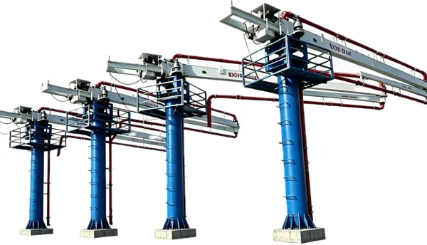 Hydraulic Placing Boom With Flanged 133mm Line for Tunnel Segment Casting