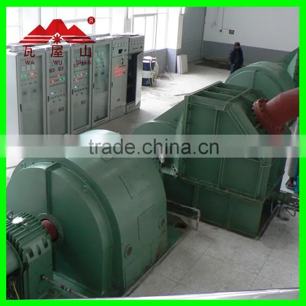 Pelton Turbine Double Nozzles Hydro Turbine Power Plant photo-6