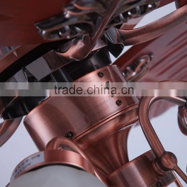 Outdoor Use Leaf Blades Ceiling Fan With Remote photo-2