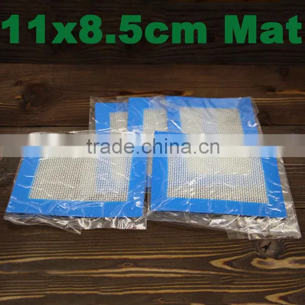 Wholesale Silicone Bho Oil Mat Non Stick Wax Mats Custom Heat Resistant Fiber Glass Silicone Mat Rubber Sheets for Vaping photo-6