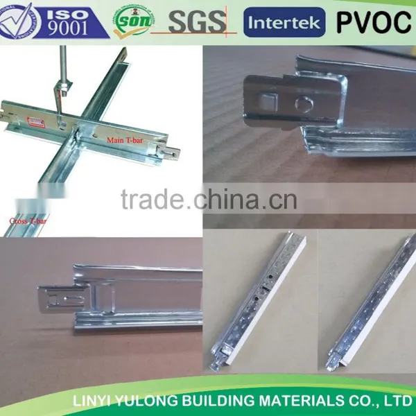 38H /0.3mm Suspended System t Bar/t Grid for Ceiling photo-3