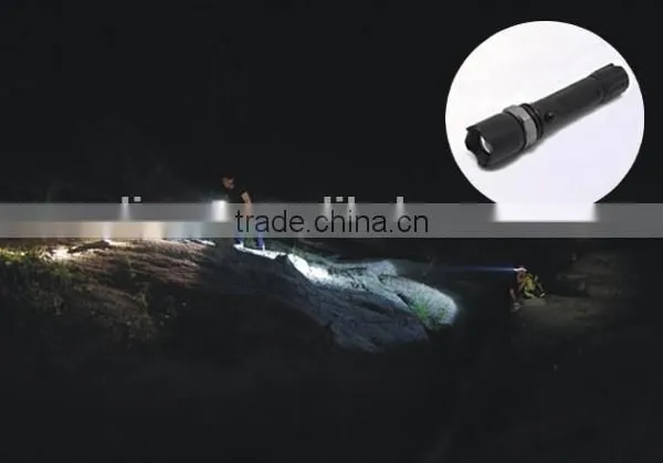 (120241) Super Bright Long Distance Rechargeable Aluminum Alloy 2015 Led Flashlight photo-4