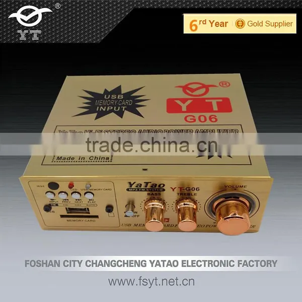 2015 Trade Assurance Supplier Yatao Amplifier YT-G06 photo-2