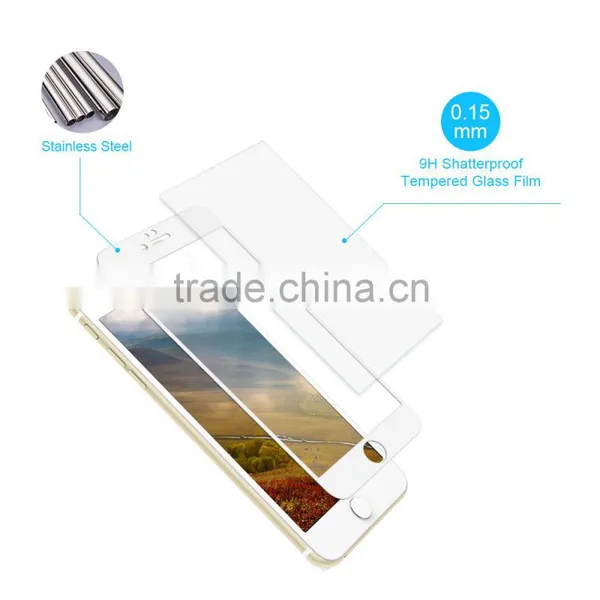 Pavoscreen Anti-Fingerprint 0.2mm 9H Premium AGC Tempered Glass Screen Protector for IPhone 6 Plus / 6s Plus Supplier's Choice photo-3