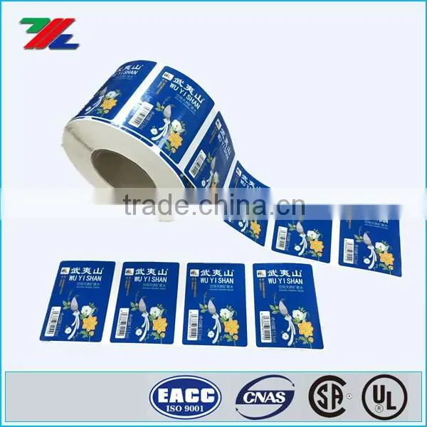 Customized Plastic Water Bottle Label Printing ; Two Sided Colored Printing Water Bottle Label Quality Choice photo-5