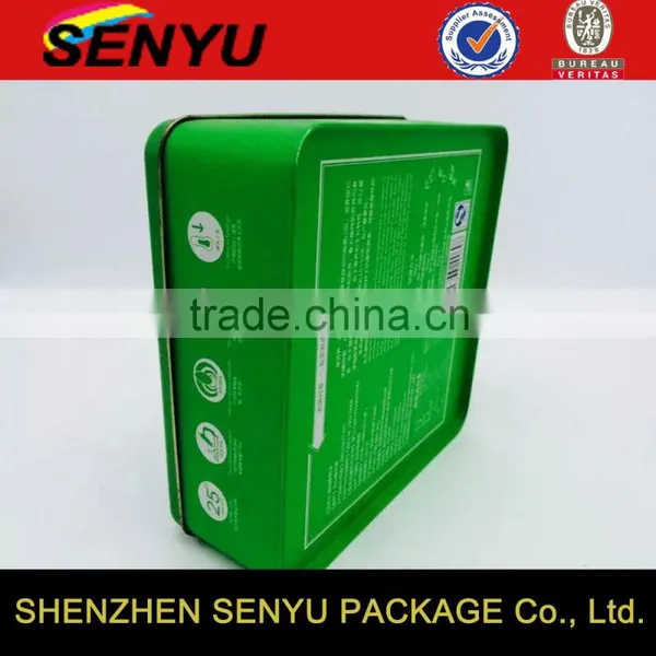Custom Printing Gold Stamp Metal Tea Box for Sale photo-2