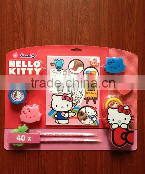 A3 Finger Paint & Sponge Set