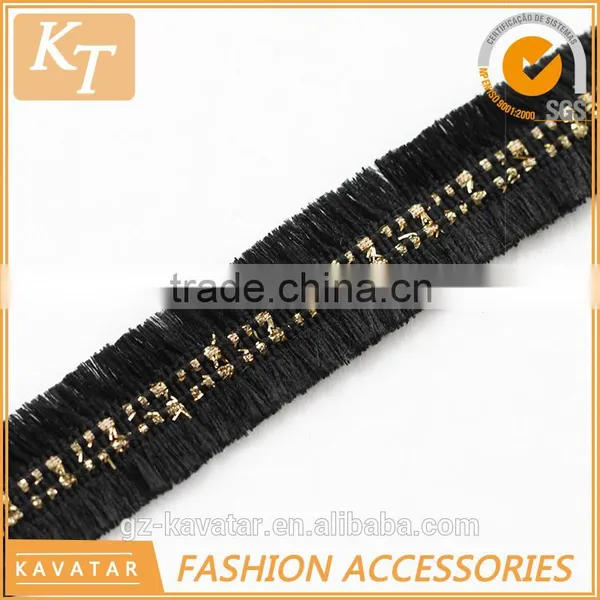 China Supplier Double Side Fringe Trim in Guangzhou photo-4