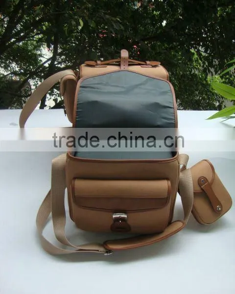2016vintage Style Laptop Bag pu Leather Camera Bag Cross Body Bag Travel Shoulder Messenger Bag photo-4