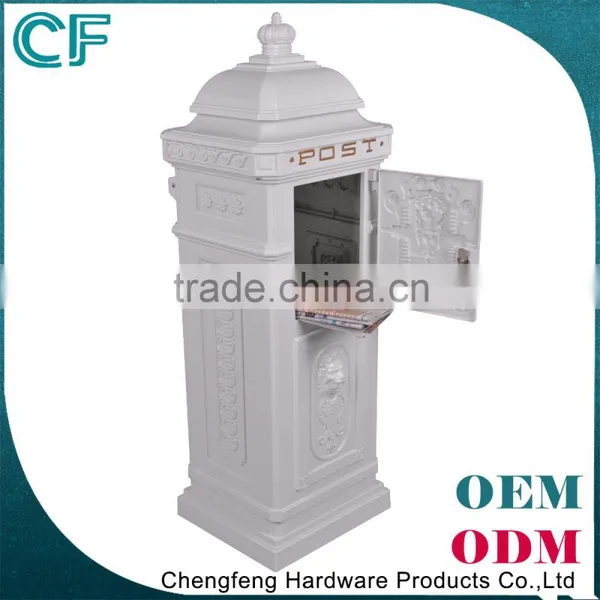 Produce China Factory Lion Ornament White Modern Japanese Mailbox photo-5