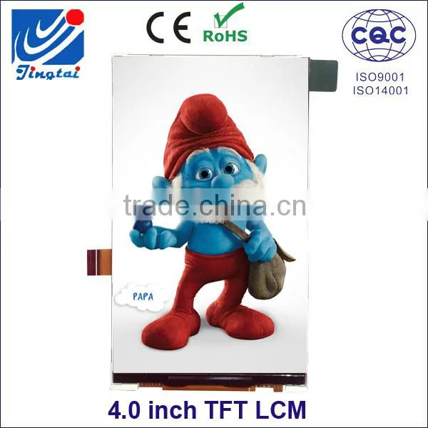 4"(3.97) Portrait Type WVGA 4800*800 Dot 12H Viewing Angle Normal TFT Display Lcd photo-4