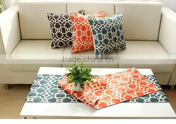 2015 New Design Red Chinese Art Table Runners Fancy Pattern Tablecloths photo-5