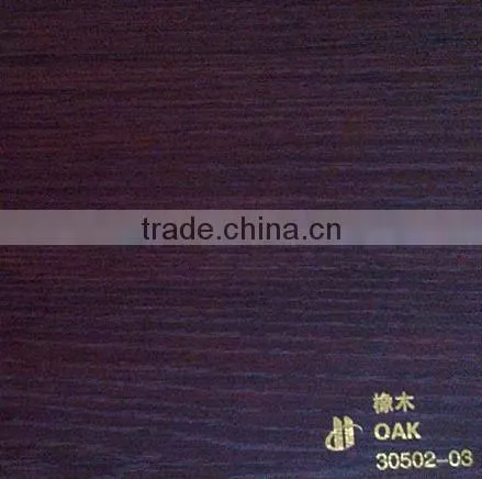 Good Quality High Gloss Wood Grain Pvc Foil for Mdf Cover Material