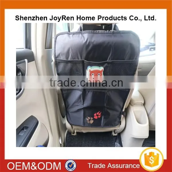 Classical Car Seat Kick Mat With Mesh Pocket photo-4