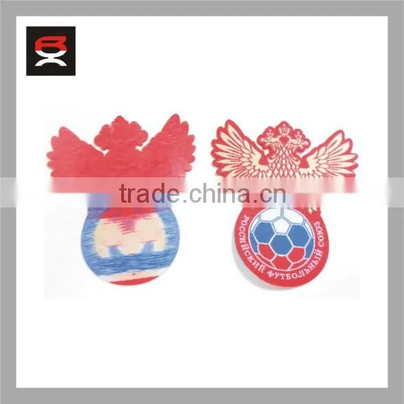 Irregular Shape Iron on Woven Badge/woven Patch photo-3