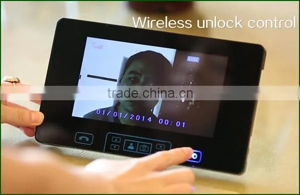 Electric Lock Controller Remote Control Apartment Wireless Video Door Phone Intercom System photo-5