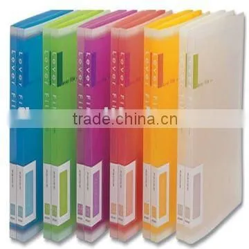 plastic file folder/ring binder