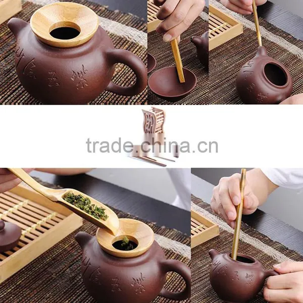 Hand-made Tea Set Tea Knife Chado Bamboo Tea Accessory Tea Clips Gongfu Tea Accessories photo-2