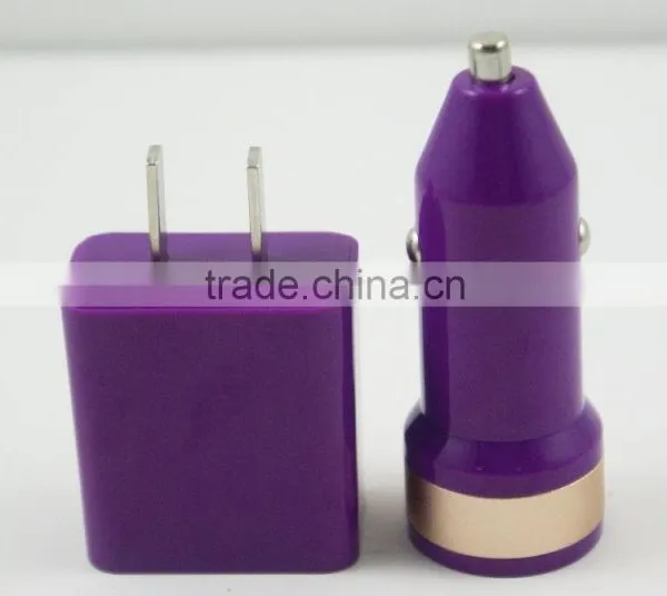 Factory Sell USB Travel Charger USB Home /Car Charger Set 5V 2.1A for IPhone 6 For Universal Phone photo-5