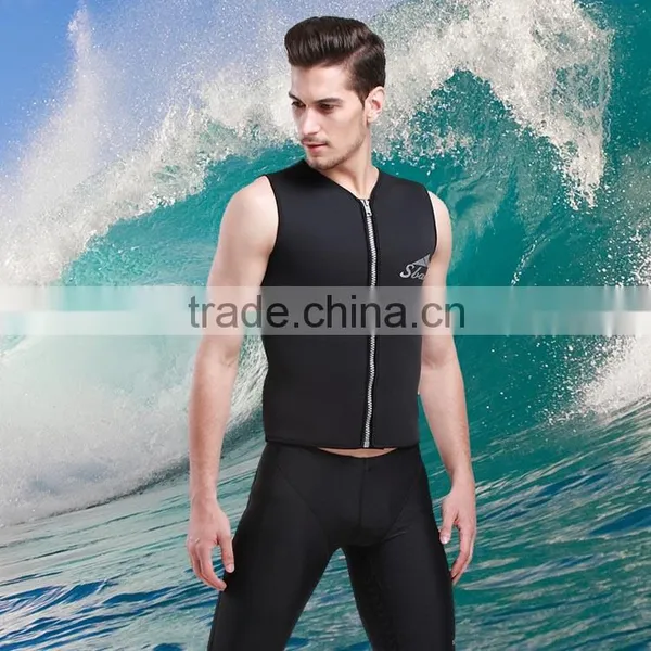3mm Waterproof Sports Skins Upper Wetsuit, Neoprene Diving, Snorkeling , Upper Swimming and Surfing Wetsuits photo-5
