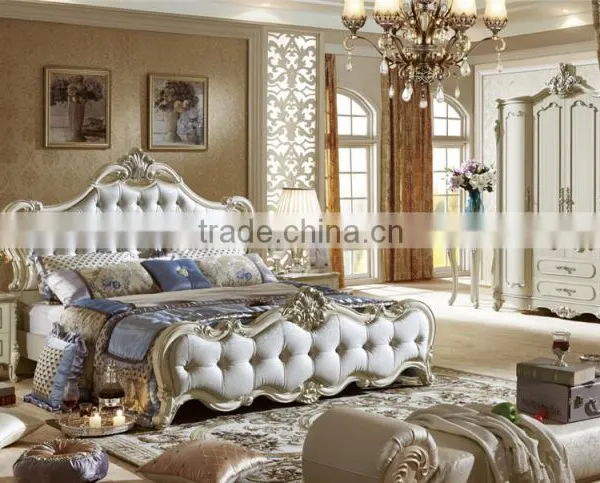 Solid Wood Bedroom Furniture Bed on Sale India Import Furniture photo-3