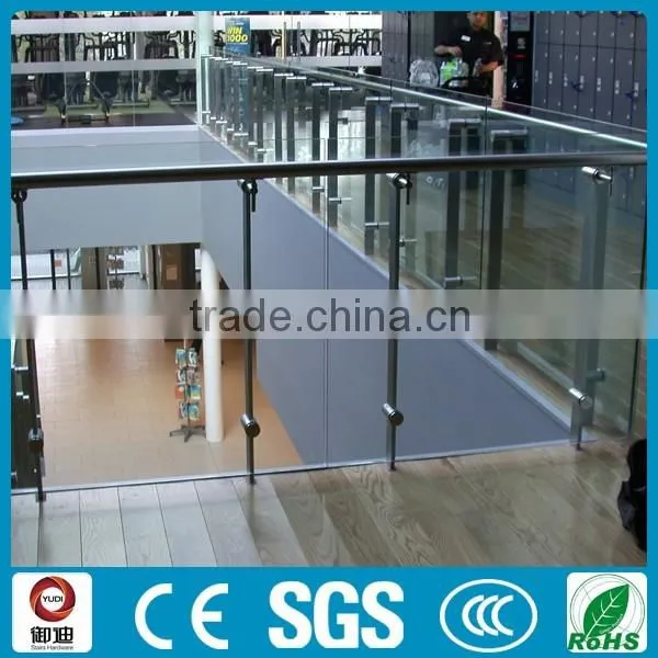 Customized Steel Glass Terrace Balustrades Design photo-3