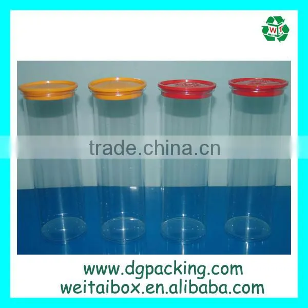 Plastic PET PP PVC Tubes,long Small PVC Tubes,Packaging Tubes With Black Plug photo-2