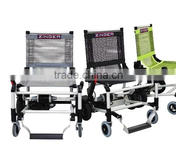 Zinger the Most Light Weight Patent Electric Folding Wheel Chair