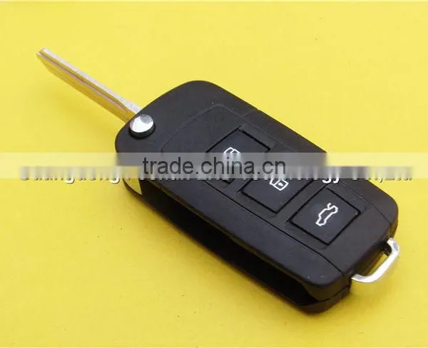 Toyota 09 Camry 3 Buttons Modified Flip Key Remote Blank Key photo-5