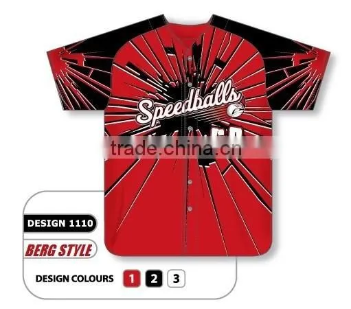 All Over Printed Customized Baseball Jerseys/baseball Jerseys Full Sublimated/baseball Jerseys With Your Own Customized/At BERG